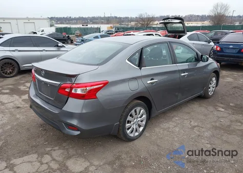 2017 Nissan Sentra S из США, поврежденный, VIN 3N1AB7AP9HY355532